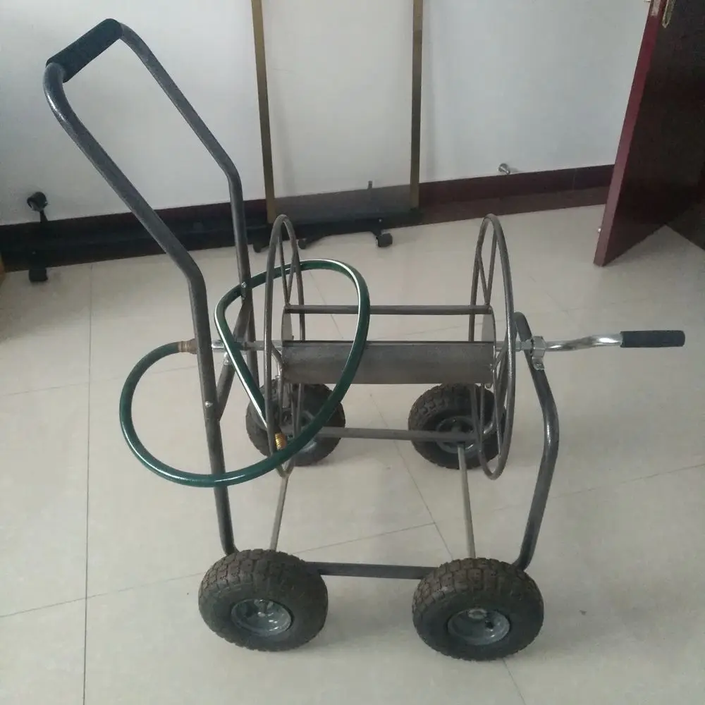 
yard garden hose reel cart 