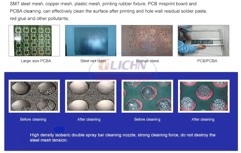 SMT Pneumatic Stencil Cleaning Machine GW700