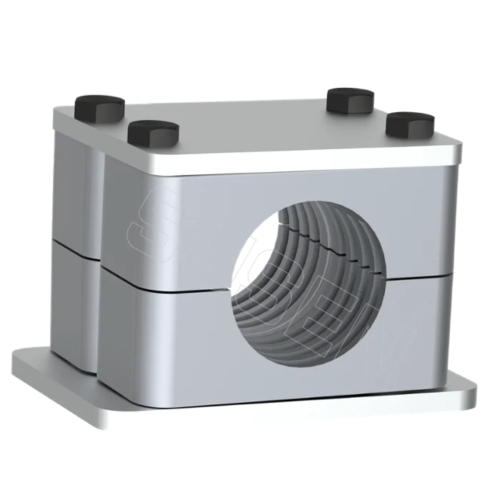 
High Quality pressure temp DIN 3015 PP & PA& cast Aluminum Hydraulic Pipe clamp 
