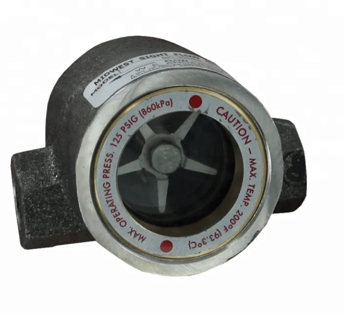 Stainless Steel Inner Whorl Vane Water Flow Indicator