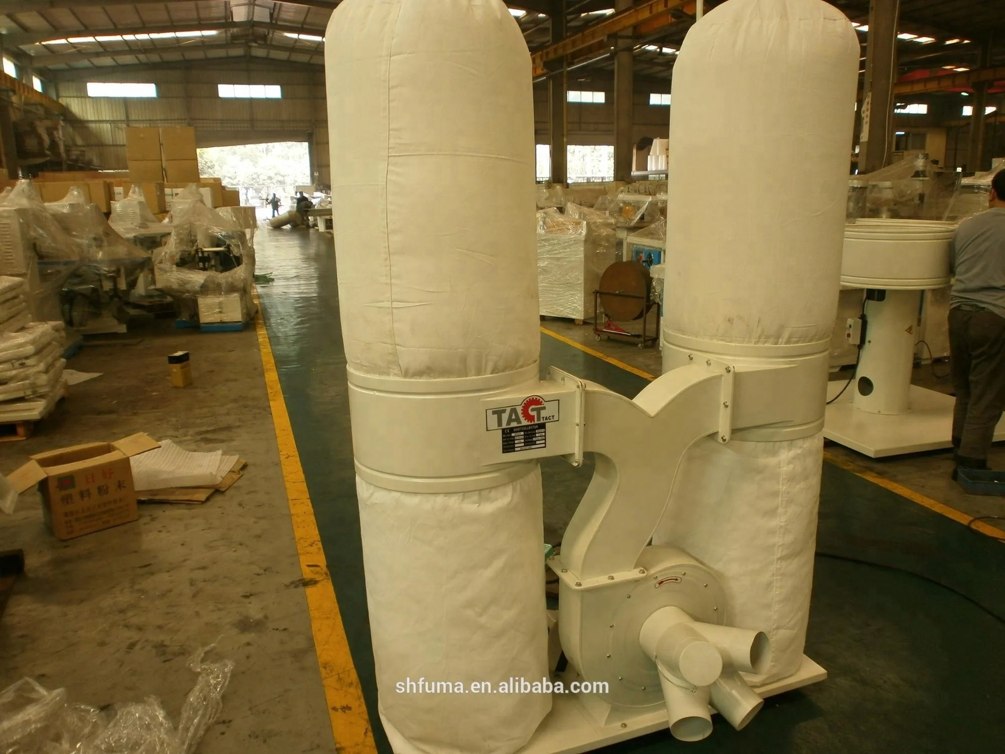 MF9022 Single Bag Industrial for Woodworking Dust Extractor Cyclone Dust Collector