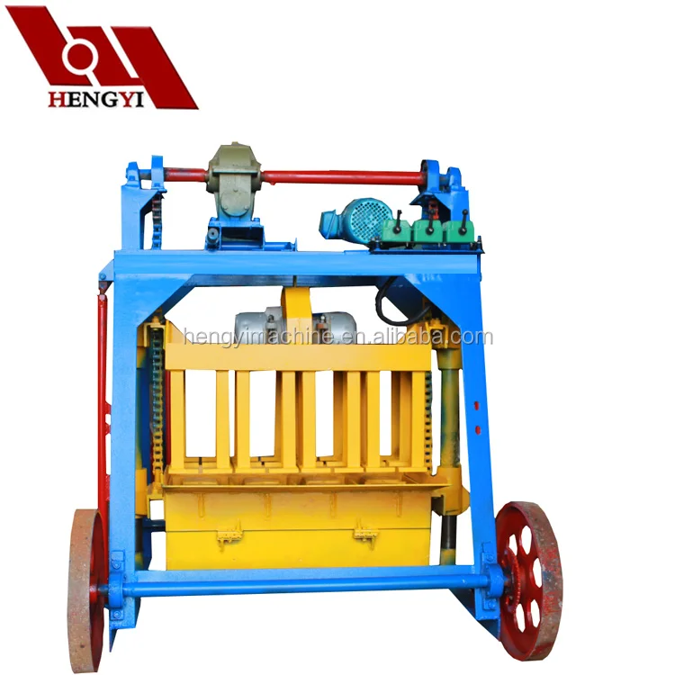 High Quality QT4-45 manual concrete block maker/egg layer block making machine/block paving laying machine