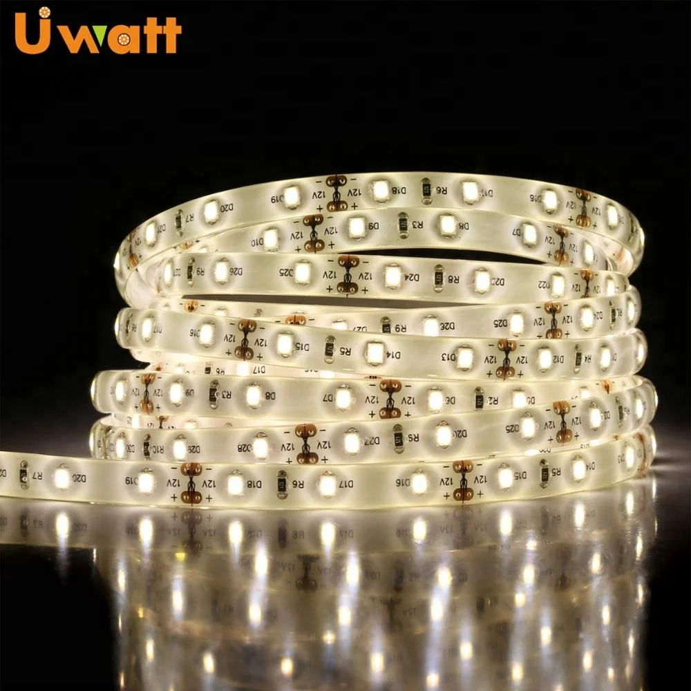 China Supplier DC12V 24V 220V 60LED 120LED IP65 Waterproof 3014 5630 2835 White LED Strip Light