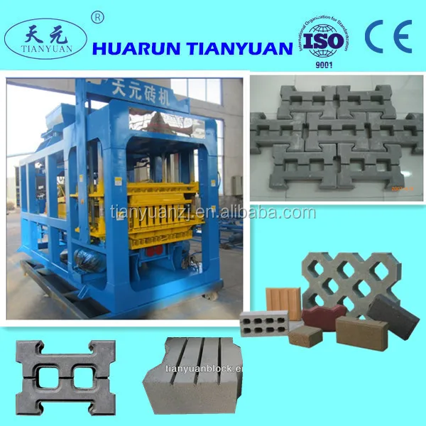 2018 German technology QT12-15 used block machine for sale made in China