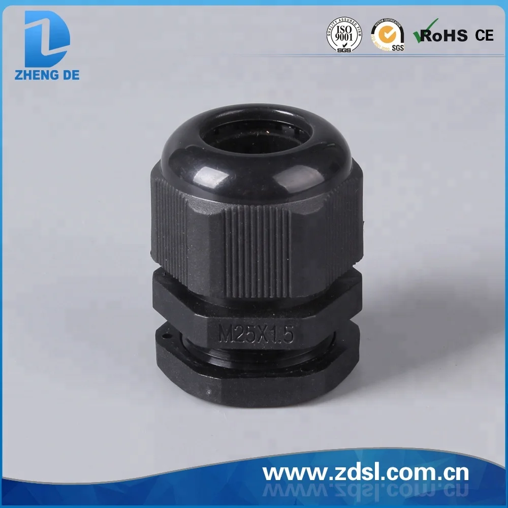 CE PVC IP68 Multi-Function WaterProof Nylon Plastic Cable Glands Of Cable Connector