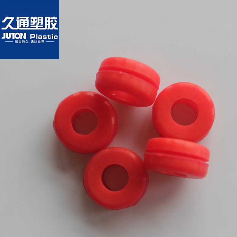 Equipment Environmentally Friendly Blue Heat Resistant Various Custom Rubber Adhesive Gasket Silicone Soft Round Stopper