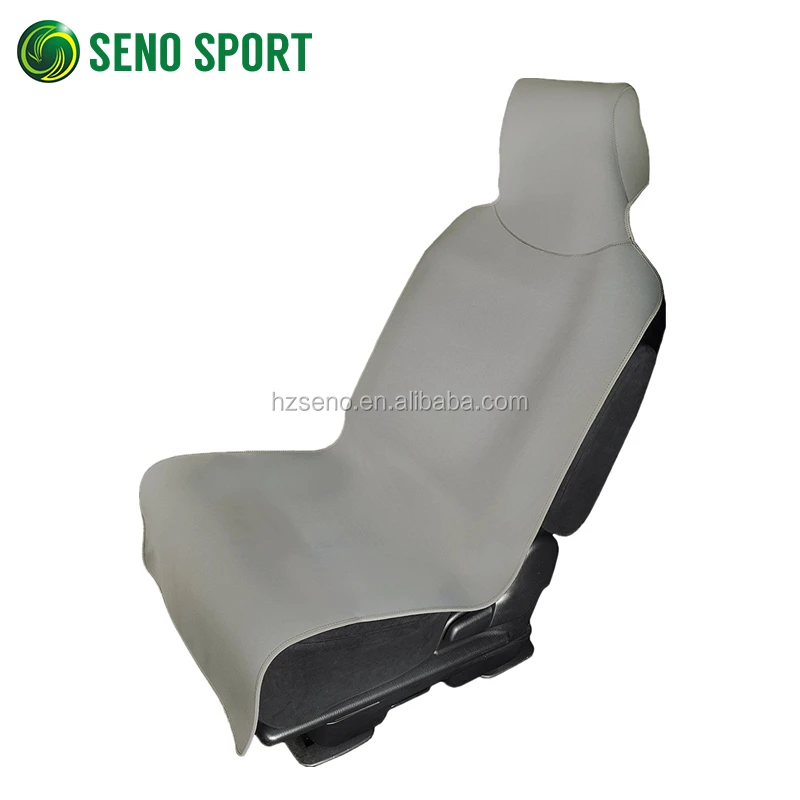 Неопреновый чехол для автомобильного сиденья для водителя, сделано в Китае, серебристого цвета