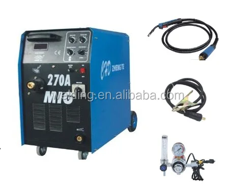 Сварочный аппарат MIG/MAG/CO2 270A, встроенный проволочный фидер