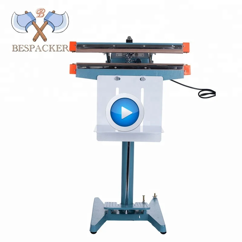 Bespacker PFS-350 двойные уплотнения тип алюминиевый корпус ножной уплотнитель герметичная машина для пластиковых