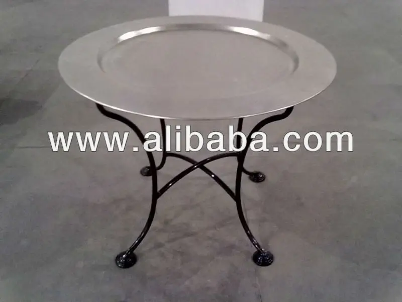 Iron tea tray Table