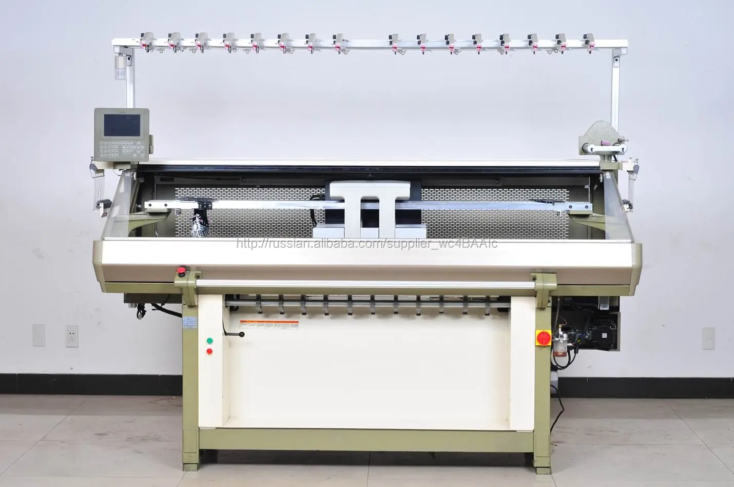 
 Используется компьютеризирована плоским вязальные машины, деталей машин  