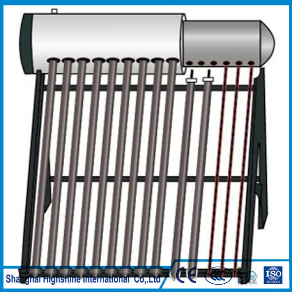 New product stainless steel solar water tank all pressure integrated copper heat pipe heater