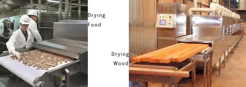 belt industrial medicine microwave Tunnel dryer