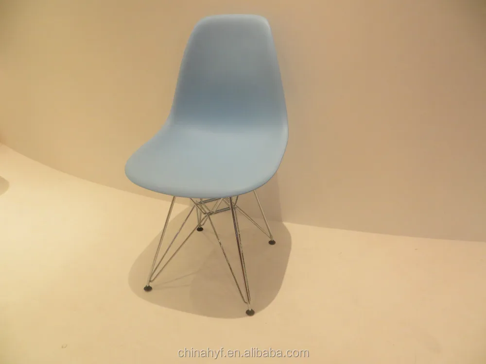 
cheap kids plastic chromed steel chair PP-117S2 