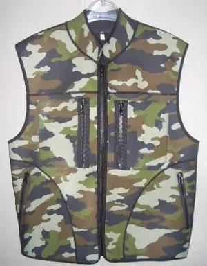 
fishing wading jacket 3mm Neoprene camouflage jackets for hunting 