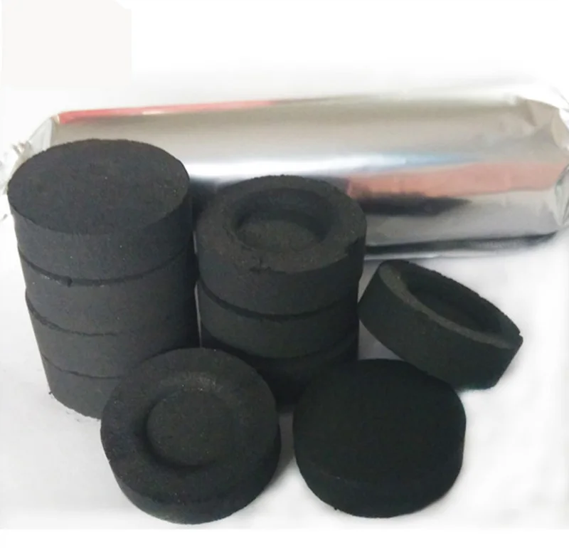 Круглый уголь для брикетирования благовоний Hongfa hooka для экспорта