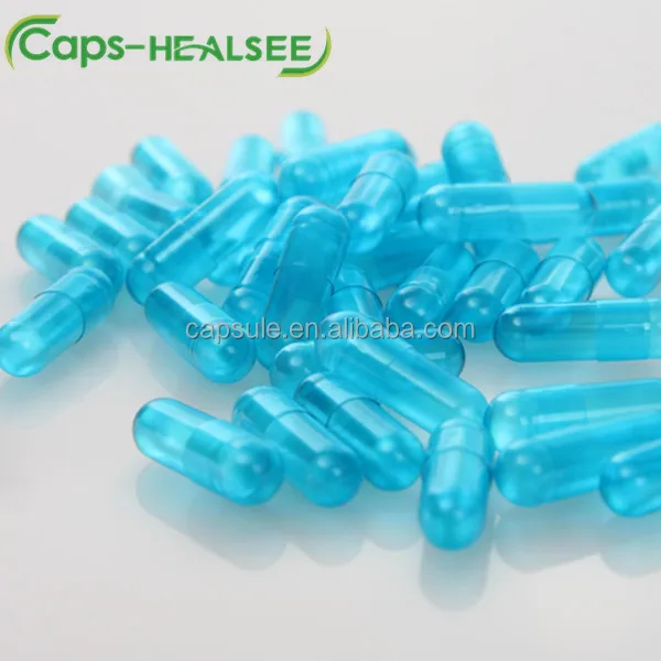 Healsee HPMC vegetable empty capsule in different colors and sizes