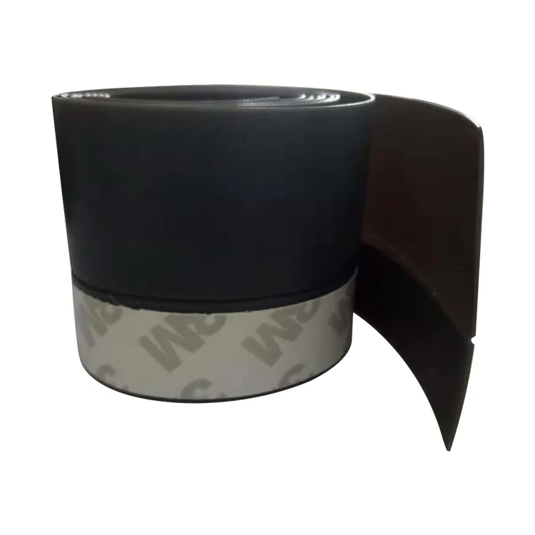 3M Self Adhesive Silicone Rubber Door Bottom Edge Seal Strip