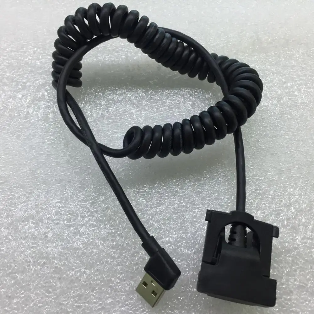 USB Sprial cable 296113773AB For Ingenico ISC250 ipp350 ipp320 connector