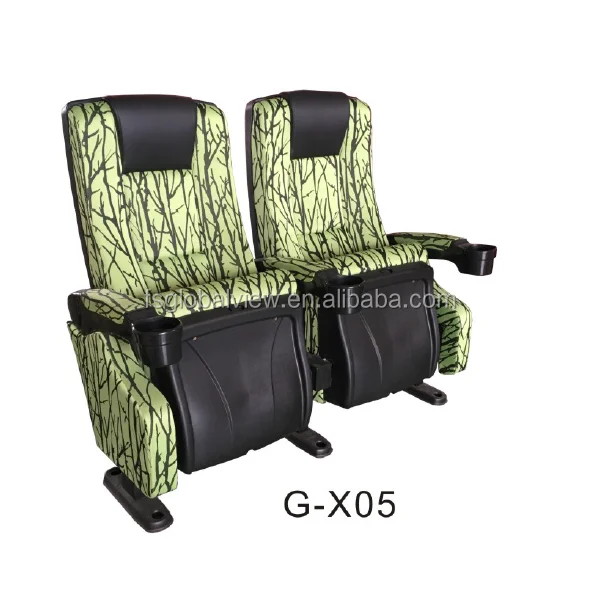 
Fix back durable quality colorful design cinema chair seats 