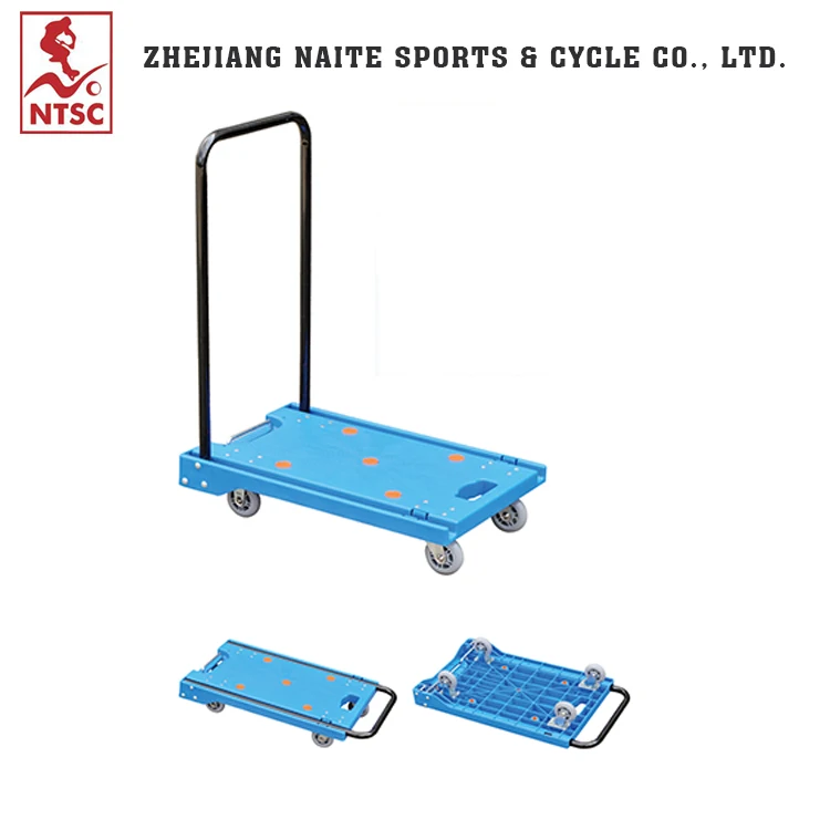 Легкая деятельность идеально использования дома и в офисе тяжелая платформа складной ручной тележки