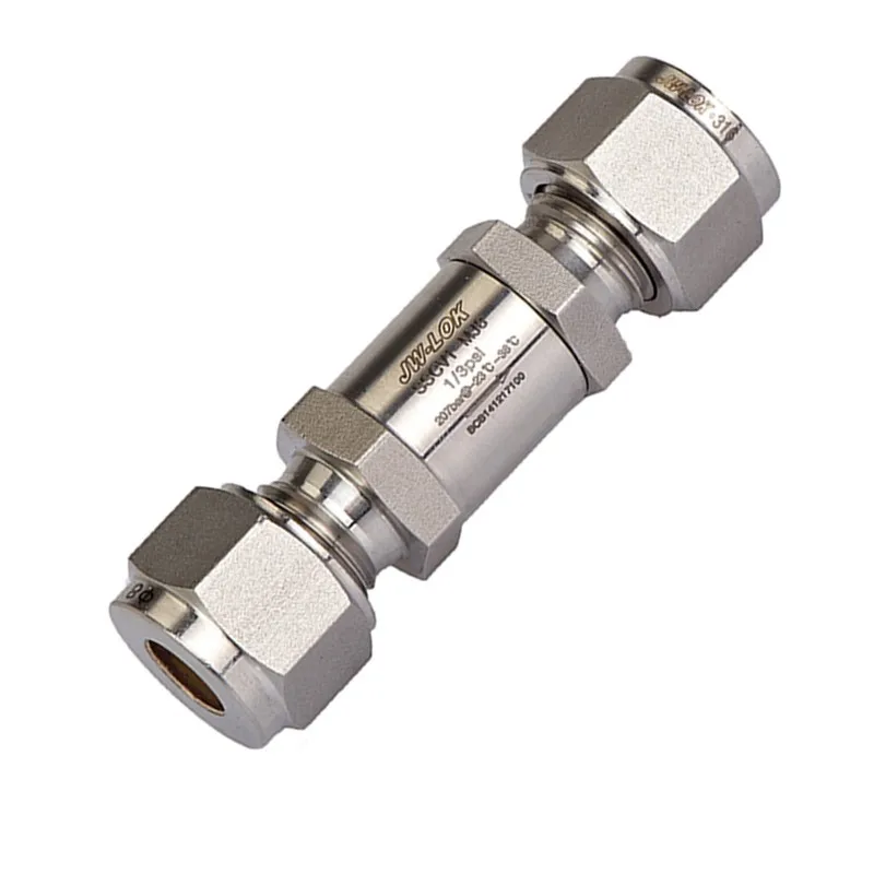 JW-LOK instrument one way check valve manufacturer