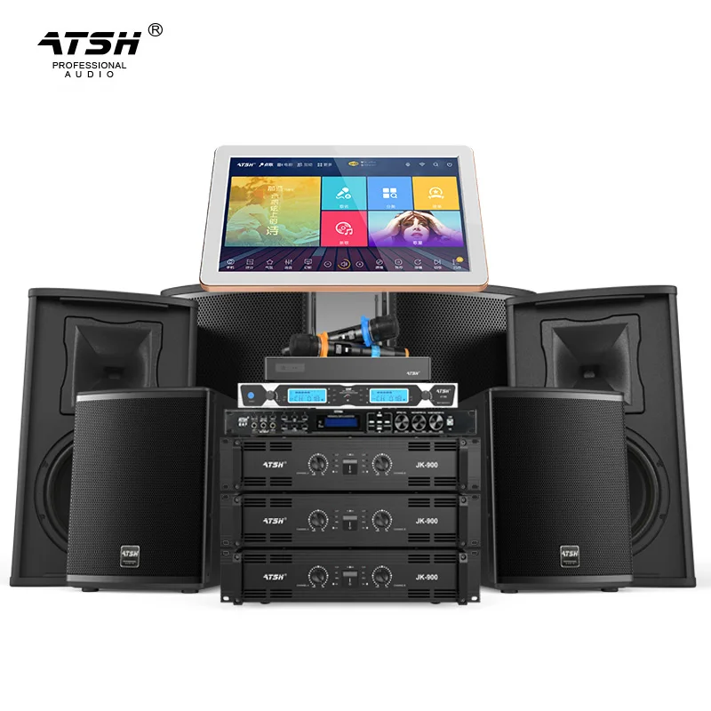 
Stage ktv speaker professional full-range audio set full system family with karaoke karaoke machine speaker wholesale 
