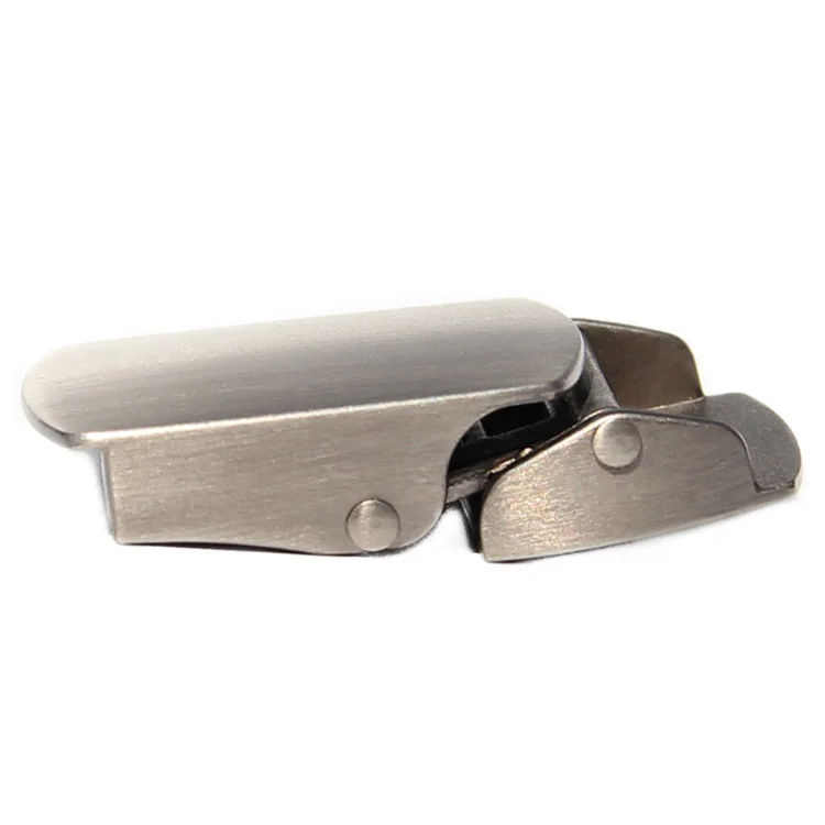 Custom 40mm wide  Zinc Alloy Wholesale Automatic mens automatic belt buckle for fabric belt