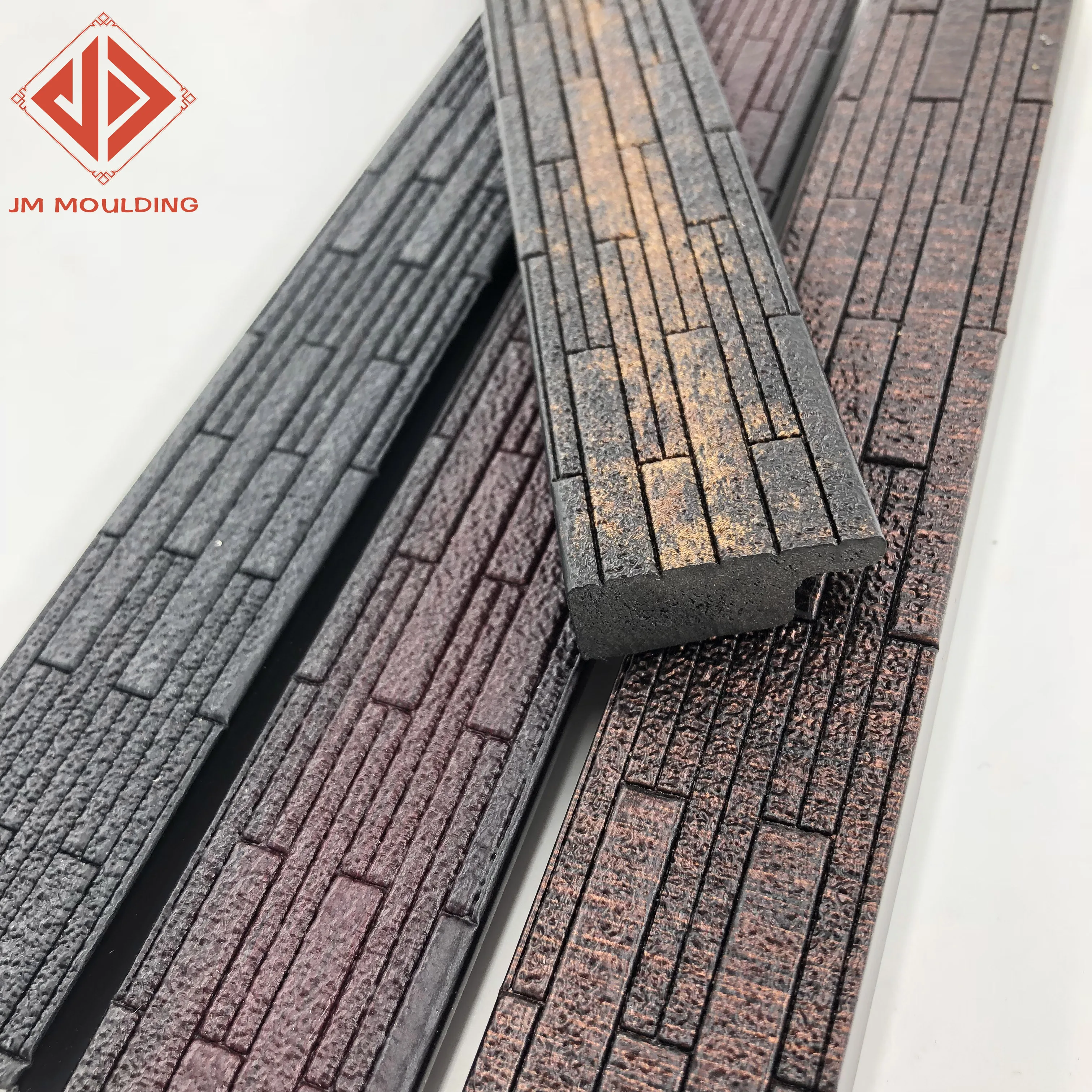 
synthetic wood PS plastic mouldings for photo frame picture frame 