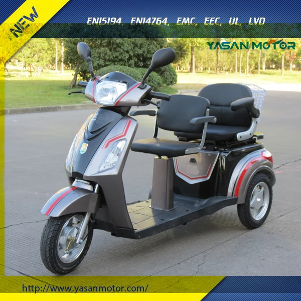 
60V 1000W Two Seat 3 Wheel Electric Motorcycles/Tricycle/Trike/Mobility Scooters for Adult 