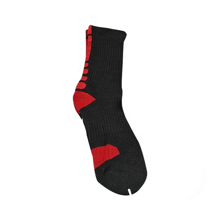 
Wholesale Custom Logo Soccer Sport Printed Men Crew Socks 