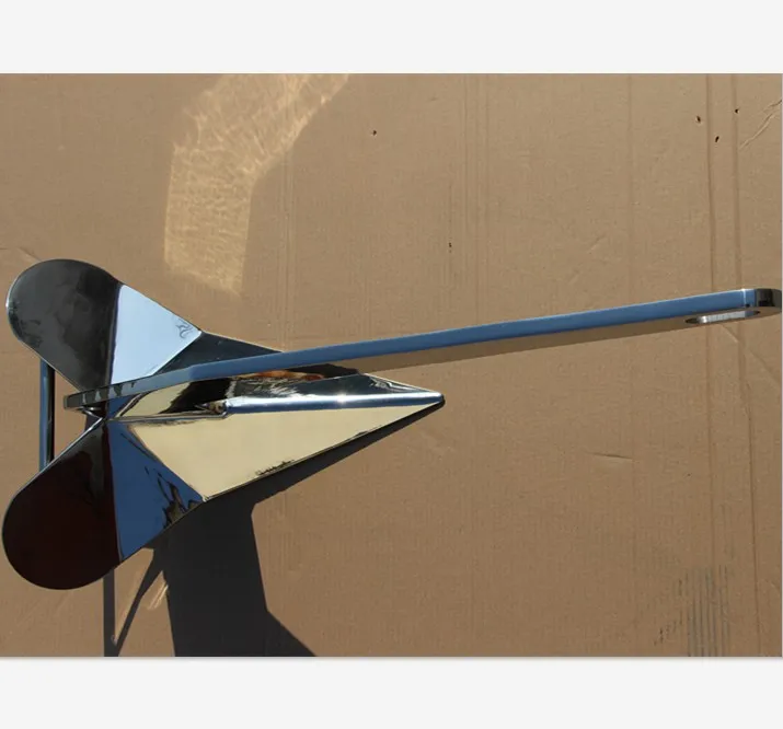 mirror polish stainless steel delta anchor, delta style anchor