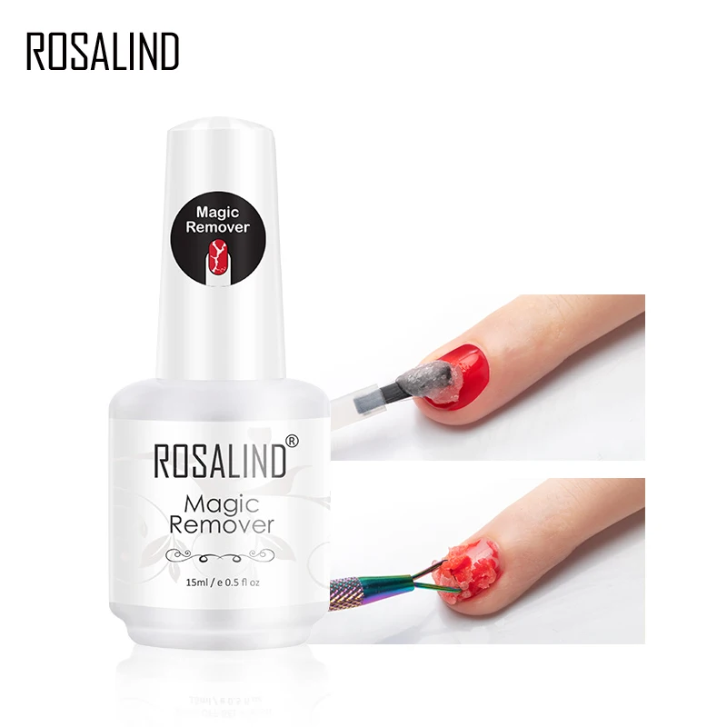 
Инструмент для дизайна ногтей Rosalind от производителя, 15 мл, средство для снятия гель лака, волшебное средство для снятия гель лака  (62190751229)