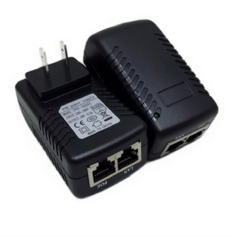 48v 0.5a in wall POE adapter for POE IP camera