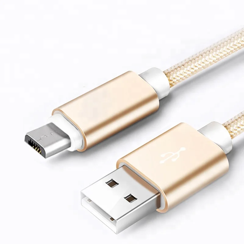 
1M 2.0A High Quality Nylon Braided USB Cable for Android 