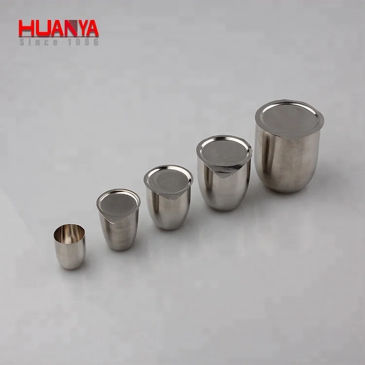 99.95% high purity 10ml platinum crucible for laboratory