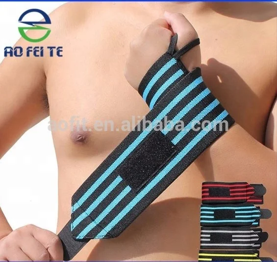 Hot selling 2021 amazon Wrist wraps for weight lifting workouts wrist brace supports tape