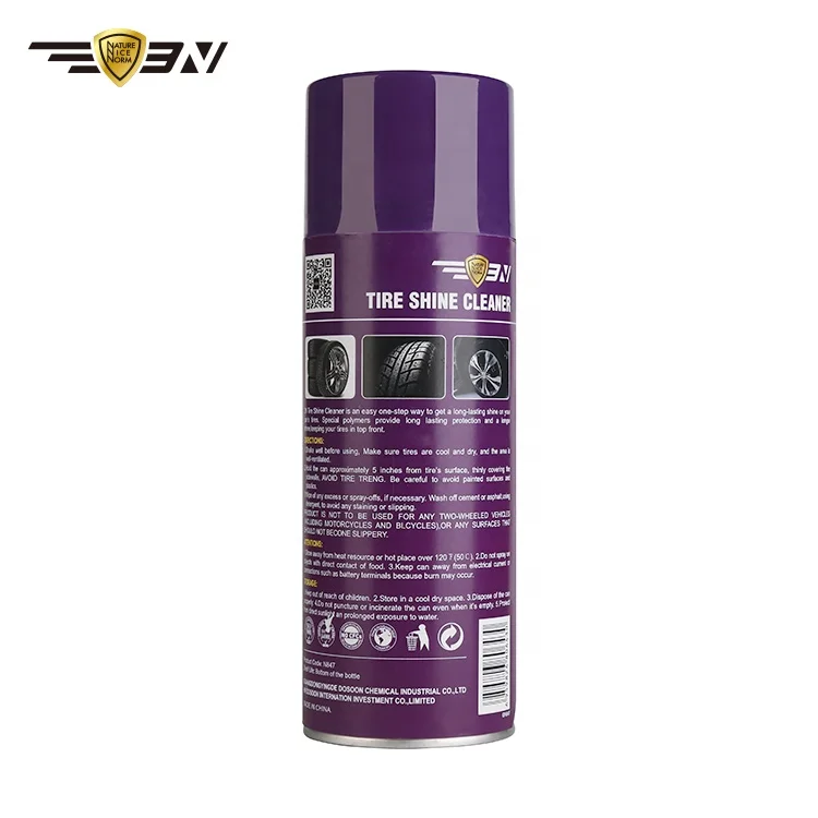 
3N Tire Shine Cleaner Spray, High Performance Spray Polish for Tire Protecting, Eco-Friendly Powerful Tyre Shine Polish 