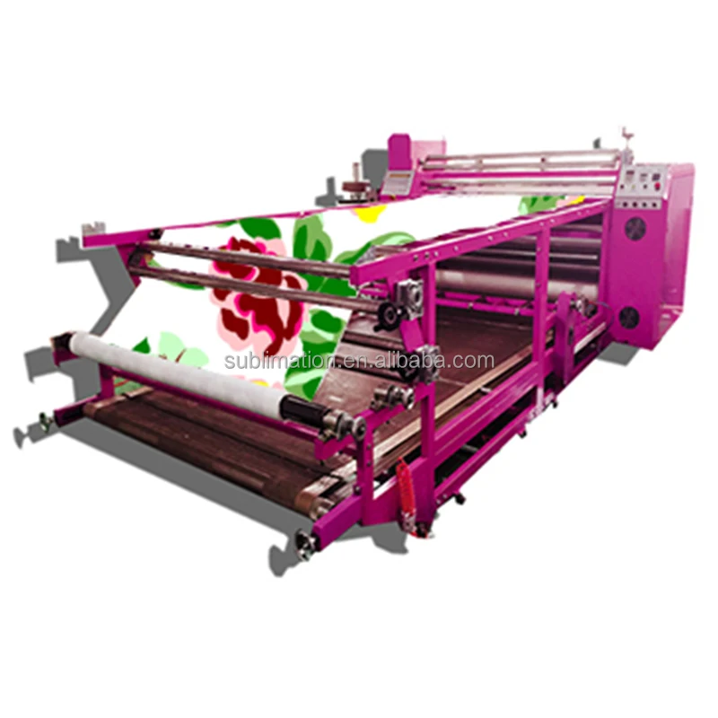 Roll To Roll Printing Machine Large Format Heat Press Calender Machine Rotary Calander Roller Heat Transfer Sublimation Machine