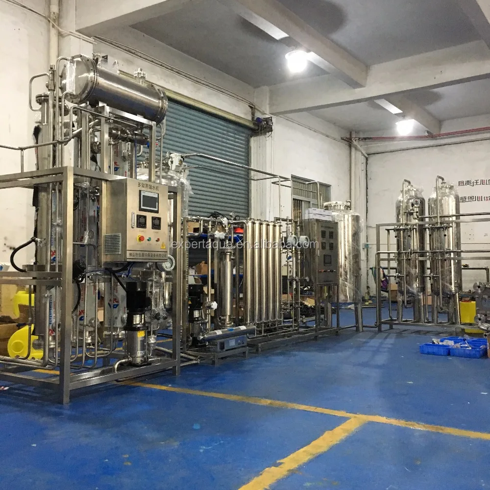 100L/H distilled water plant water for injection
