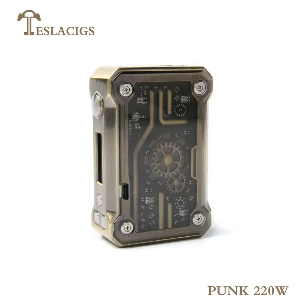 2018 vape machine Chinese ecig products Teslacigs PUNK220W with high quality box mod