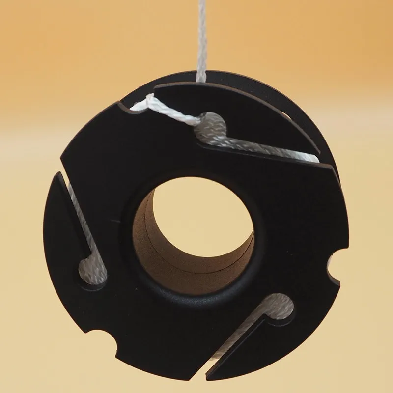 Diving reel Finger Spool with Brass Clip Line Holder Reel