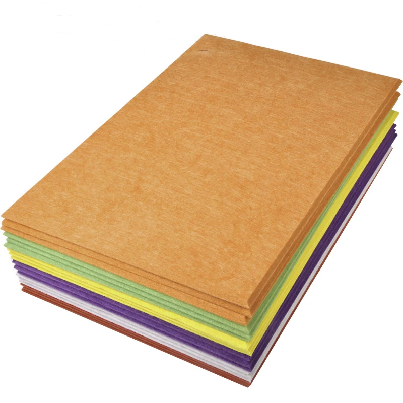 Studio E1 PET anti sound wall panel material auditorium polyester fiber acoustic wall panel