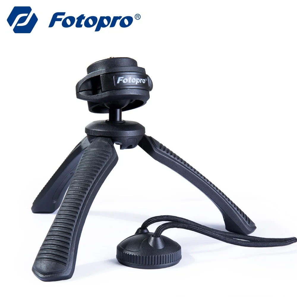 
Fotopro Selfie Stick and Mini Phone Tripod 2-in-1 for Gopro camera and Cell phone table mini tripod 
