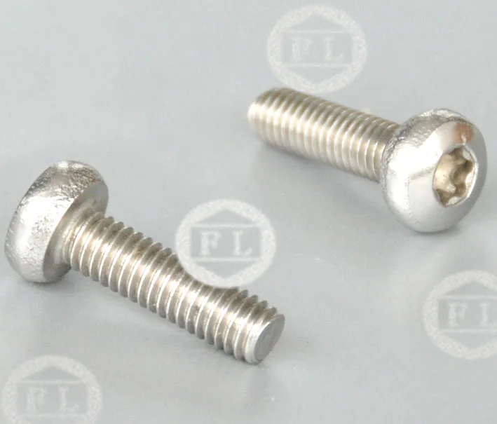 
Made in China Stainless pan head torx screws DIN~7985 