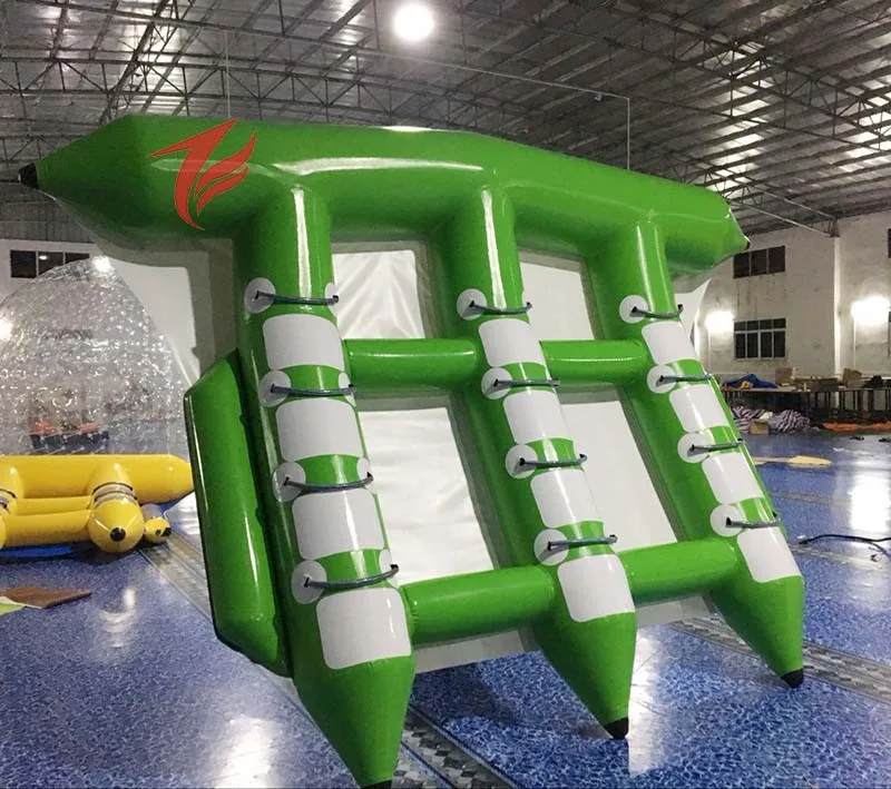 towable inflatable flying manta ray for water sports game