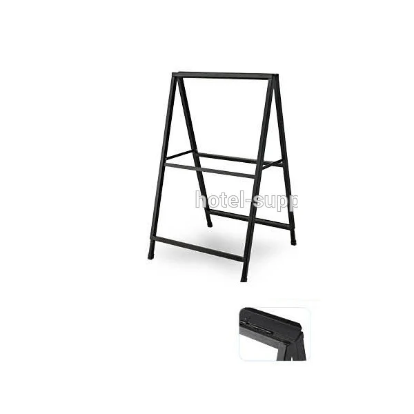 Outdoor advertising poster board stand