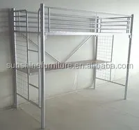 
cheap modern multi-used metal bunk bed with desk and wardrobe wholesale factory price 