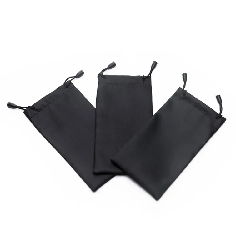 Chenxi Black Microfiber glasses bag Glasses storage bag sunglasses bag Wholesale
