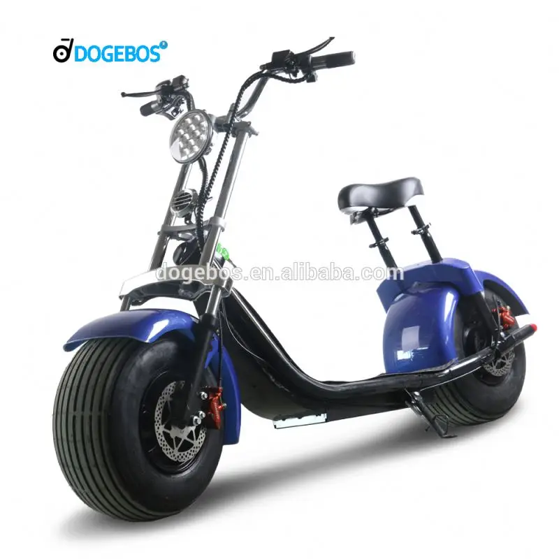 SC10 1000W 12Ah Fat Tire Electric Off Road Motorcycle Electric Scooter For Adult